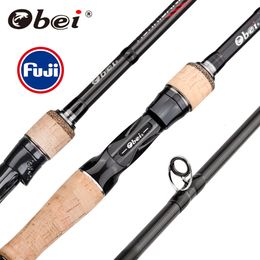 Boat Fishing Rods Obei HURRICANE 1.8/2.1/2.4/2.7/3.0m Casting Spinning Fishing Rod Fuji Or TS Guide Baitcasting Travel pesca M/ML/MH/H Lure Rod 230603
