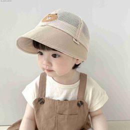 Quick-drying Baby Bucket Hats 6-36 Months Kid Wide Brim Beach UV Protection Fisherman Hat Outdoor Essential Sun Visor Mesh Caps L230523