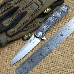 TWO SUN TS16 D2 blade Flipper ball brearing Tactical folding knife G10 handle camping hunting Pocket knives outdoor Survival EDC T274n