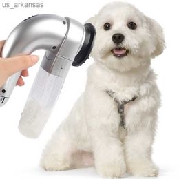 Pet Hair Vacuum Removal Fur Suction Grooming Device Pets Dog Accessories Cordless Portable Pets Massage Vacuum Cleaner L230523