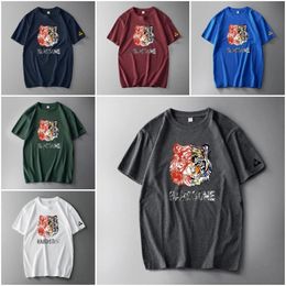 Дизайнерская новая футболка мужская и женская бренда одежда с короткими рукавами летняя песчаная одежда X3PO#