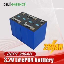 12V 280AH LiFePO4 battery pack 3.2V Rated battery Lithium Prismatic Phosphate LiPO for RV energy storage not Lishen 272AH