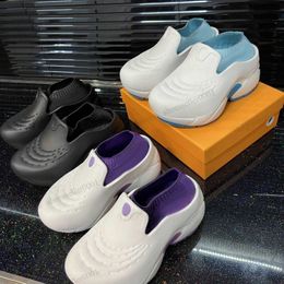 2023 Designer sandals slippers shark printing women sliders comfort fashion casual shoes slip on slipper sandal outdoor platform slide 35-40 D6wi#