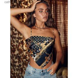 Women's Tanks Camis Hirigin Women Lace up Sleeveless Crop Tops Female Sexy Bocknot Backless Club Party Sexy Wrap Mini Tube Top Cropped T230605