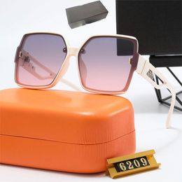 MILLIONAIRE beach Womans Sunglasses Luxury vintage Men Sun glasses net red same glasses Brand men Designer eyeglass Gradient women spectacles 6209 Sun glasses