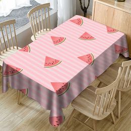 Table Cloth Hot Selling Commodities Cartoon Fruit Cream Pattern Fresh and Fashionable Pattern R230605