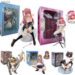 12~22cm Sexy Girl Figure Miyu Kamino Shizuku Skytube Magicbullets LotNG Cat Girl Skytube Valerie Action Figure Adult Model Toys L230522