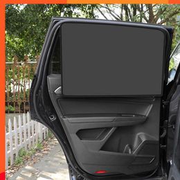 New Universal Car Sunshade Window Magnetic Suction Sunshade Heat Insulation Cloth Cover Sunshade Car Side Sunshade