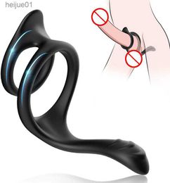 Sexy Socks Penis Ring Male Masturbators Delay Ejaculation Cock Ring Clitoral Erotic Adult Sex Toys for Men L230518