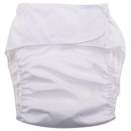 Diapers Plus Size Washable Adult White Diaper Wet Breathable Leak Proof Cloth Diapper