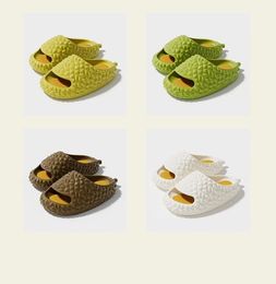 2023 Durian slippers female summer home indoor EVA thick bottom step on shit affection pair cool slippers wholesale