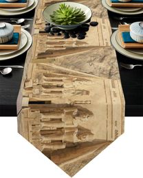 Table Cloth Egypt Historical Heritage Art Ancient Modern Runner Wedding Party Decoration Centers Of Dining Tablecloth