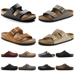 Sandals Designer birks boston clog arizona gizeh men women summer autumn Summer slippers Leather felt Sliders Outdoor Indoor Buckle Strap Motion design 645ess