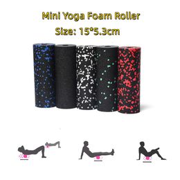 Yoga Blocks Mini EPP Hollow Yoga Foam Block Massage Roller Block Yoga Column Balance Axis Massage Roller Relax Exercise Fitness Equipment 230605