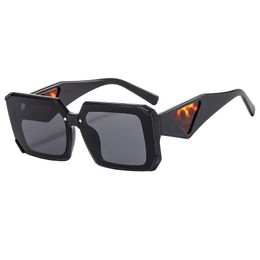 Designer Polarised Square Sunglasses Sun Glasses Eyewear Goggles for Mens Womens Luxury UV400 Anti-reflection Full Frame Summer Sports Beach Holiday Black Grey