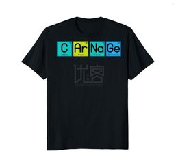 Men's T Shirts Cool Gift Carnage Periodic Table Of Elements - Shirt Women Long Sleeve Funny Clothes T-Shirt Crewneck