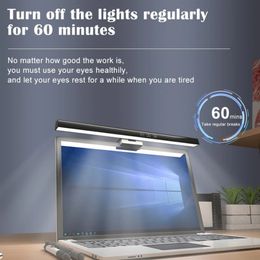 Stepless Dimming Led Desk Lamps For Computer Monitor Lights Bar USB Reading Light Monitor Lamp Backlight Screenbar Office Light