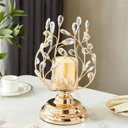 Candle Holders Tealight For Home Decor Metal Wedding Stands Flowers Stick Holder Stand
