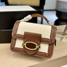 NEW Women Hero Designer Bag Luxurys Shoulder Bags Leather Messenger Vintage Bag High Quality Crossbody Bags Female C Letter Purses 230420