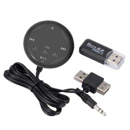 Car Bluetooth receiver hands-free talk listen to FM Bluetooth 5.0 transmitter AUX central console car play MP3