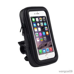 Cell Phone Mounts Holders Bicycle Phone Holder Waterproof Case Bike Phone Bag for Mobile Phone Stand Support Cover R230605