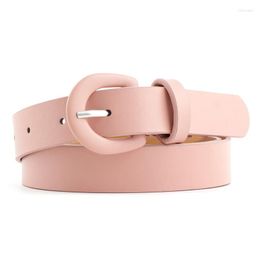Belts Female Cowgirl Western For Women 2023 Women's Wide Black Brown White Pink Wild Trouser Belt High Quality