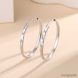 Charm Sterling Silver Stud Earrings For Women 2023 New Fashion Exquisite Student Girlfriend Jewellery Wedding Party R230605