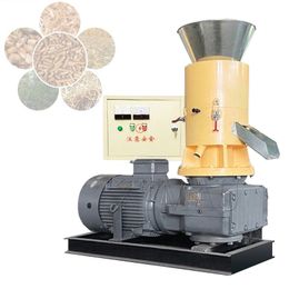 200-300Kg/H Automatic Wood Sawdust Fuel Pellets Mill Biomass Wood Pellet Making Machine With Factory Supply