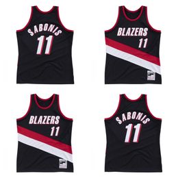 Arvydas Arvydas Sabonis 11 Portland Trail Blazers 1999-00 Mitchell