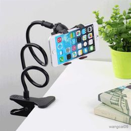 Cell Phone Mounts Holders Mobile Phone Holder Universal Smartphone Clamp Clip Flexible Articulate Support Bracket Adjustable Stand R230605