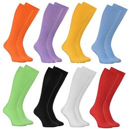 Sports Socks Compression Candy Colour Women Cosplay Long Knee Stockings Lolita Girls Warm Kawaii JK Woman