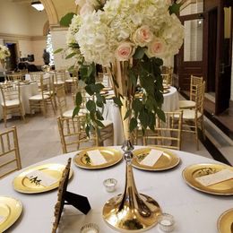 Center piece For Wedding Table Gold Table Centerpieces Wedding Decoration Centerpieces For hotel event Tables Round imake977