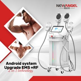 2023 latest Android screen ems hiemt portatile machine emslim newangel emslimming system machine