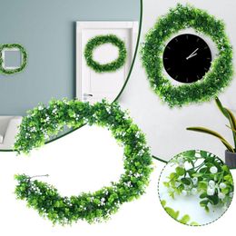 Decorative Flowers Garland Flower Outdoor Faux Decorations Artificial Vines Arch Ferns For Hanging