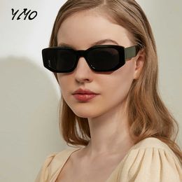 2022 Retro Polygon Rectangle Sunglasses Women Fashion Jelly Colour Eyewear Shades UV400 Men Square Colourful Gradient Sun Glasses