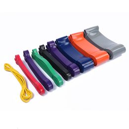 Resistance Bands Resistance Bands Natural Latex Expander Power 208cm Yoga Rubber Loop Band Training Power Band Fitness Elastic Bands 230605