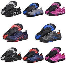 Water Men's Sports Barefoot Outdoor Beach Sandals Upstream Aqua Shoes Quick Dry River and Sea Diving Swimming Large Sizes 36-46 P230605