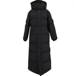Women's Trench Coats Parka Coat Extra Maxi Long Winter Jacket Women Hooded Big Size Female Lady Windbreaker Overcoat Outwear Clothing