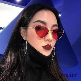 Sexy Small Vintage Cat Eye Sunglasses Women Vintage Red Black Sun Glasses Female Ladies Cateyes Sunglass 2023 Retro Glasses