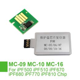 Accessories Maintenance Tank Chip Resetter MC05 MC07 MC08 MC09 MC10 MC16 For Canon iPF500 iPF510 iPF670 iPF680 iPF770 iPF780 Printer