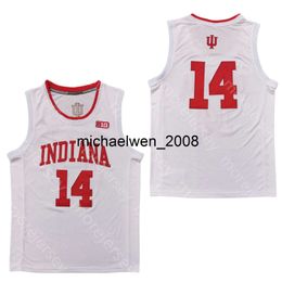 Mi08 2020 NCAA Indiana Hoosiers College Basketball Jersey NCAA 14 All Stitched and Embroidery Men Youth Size