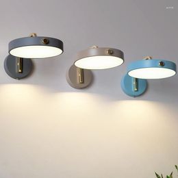 Wall Lamp Antique Bathroom Lighting Modern Led Glass Sconces Decorative Items For Home Smart Bed Industrial Plumbing