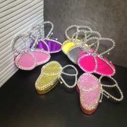 Butterfly Shaped Evening Bag for Women Crystal Wedding Party Unique Shape Clutch Purse