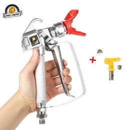 Spraypistolen PHENDO 7/8'N 3600PSI High Pressure Airless Spray Gun with Nozzle Seat Painit Tools suit for Grc Wagner Sprayer