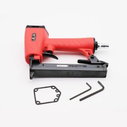 Joiners Nailing Gun Pneumatic Nail Gun Woodworking Iron Woven Rattan Furniture Aluminum Tube Narrow Crown Stapler