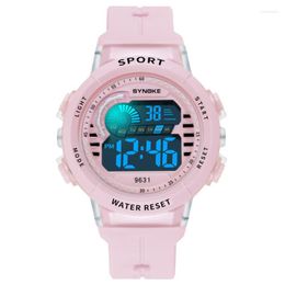 Wristwatches Children's Student Electronic Watches Waterproof And Luminous Multifunctional Sports For Men Women