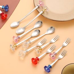 Dinnerware Sets 5pcs Stainless Steel Flatware Set For Party Spoons Forks Durable Cutlery Modern Tableware Kitchen Utensils Supplies