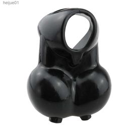Fabric Cock ring penis ring 1PC Soft Scrotum Sleeve ball stretcher Male Penis Cock Ring Time Delay Toys For Man Sex Toys Clothing Masturbation Equipment L230518