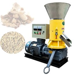 Wood Pellet Press Machine High Efficiency Straw Pellet Feed Pellet Machine Industrial Wood Pellet Mills Biomass Sawdust Pellet