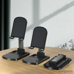 Cell Phone Mounts Holders Foldable Mobile Phone Holder Desktop Support Universal Phone Stand Adjustable Bracket Smartphone Stand for R230605